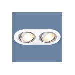 Встраиваемый светильник Elektrostandard 1061 2 MR16 WH белый a036416 (артикул 15777189) – фото 1