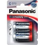 Щелочная батарейка LR14 C Everyday Power Standard 1.5В бл/2 Panasonic 5410853024682 (артикул 15545975) – фото 1