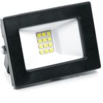 Светодиодный прожектор SAFFIT SFL90-10 2835SMD, 10W 6400K AC220V/50Hz IP65, черный в компактном корпусе 55067 (артикул 15690197) – фото 1