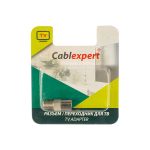 Переходник F / TV Cablexpert, блистер, APL-FTVF-01 (артикул 16206382) – фото 1