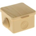 Распаячная коробка EKF КМР-030-037 65х65х50 светлое дерево PROxima SQplc-kmr-030-037-s (артикул 16041822) – фото 1
