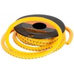 Кабельный маркер NIKOMAX цифра 2, желтый, 500шт. NMC-CMR-2-YL-500 (артикул 16393223) – фото 1