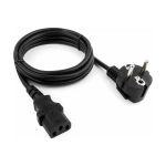 Кабель питания Cablexpert 3.0м, Schuko-C13, VDE, 10А, черный, PC-186-VDE-3M (артикул 19561320) – фото 1