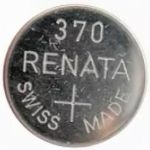 Батарейка для часов Renata R 370 (SR 920 W, 1.55V, 38mAh, 9.5x2.1mm) 4351 (артикул 15083961) – фото 1