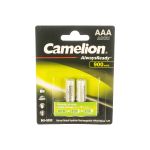 Аккумулятор Camelion 1.2В AAA-900mAh Always Ready BL-2, 9165 (артикул 15084082) – фото 1