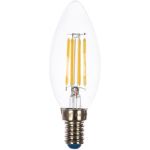 Светодиодная лампа Uniel LED-C35-6W/NW/E14/CL GLA01TR Форма свеча, прозрачная UL-00002198 (артикул 15932206) – фото 1