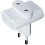 Разветвитель Navigator NAD-FT-3X-WH, 3 гнезда, без заземления 94699 (артикул 16288658) – фото 1