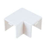 Поворот EKF 90 градусов 16х16 4 шт Plast PROxima Белый SQabw-16-16x4 (артикул 16058424) – фото 1