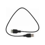 Кабель-удлинитель Гарнизон USB 2.0 AM/AF, 0.5м, пакет GCC-USB2-AMAF-0.5M (артикул 16249459) – фото 1