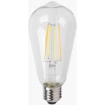 Умная лампа Zetton LED Wi-Fi Bulb ST64 E27 6Вт 2200-6500К прозрачная ZTSHLBWCWE272RU (артикул 16194577) – фото 1