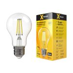 Светодиодная диммируемая лампочка X-Flash XF-E27-FLD-A60-6W-2700K-230V артикул 48717 (артикул 16530985) – фото 1