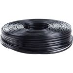Телефонный кабель Cablexpert 4 жилы, плоский, многожильный, 100 м, черный TC1000S/bl-100m (артикул 16016917) – фото 1
