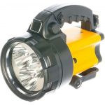 Фонарь-прожектор ЭРА PA-604 Альфа 3x1Вт LED SMD, литий 3Ач, сигнал.св., ЗУ 220V+12V Б0031035 (артикул 15758437) – фото 1