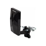 Комнатная и наружная активная антенна Kromax TV FLAT-13 black 78965 (артикул 17573706) – фото 1