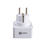 Умная розетка EKF Wi-Fi HomeConnect белая RCS-1-WF (артикул 16501053) – фото 1