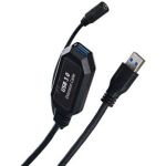 Кабель-адаптер VCOM CU827 USB3.0-repeater, удлинительный, активный, Am-Af, 5м CU827-5M (артикул 16201498) – фото 1