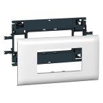 Суппорт Legrand Mosaic - для кабель-каналов DLP с шириной крышки 85 мм - 4 модуля 010994 (артикул 20311018) – фото 1