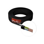 Кабель ULC ВВГ-ПнгА 3x2.5 черный, 100м ULC0024 (артикул 16205487) – фото 1