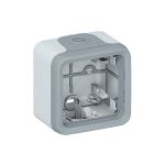 Установочная коробка Legrand ОП 1-м Plexo серый Leg 069651 125005 (артикул 15788581) – фото 1