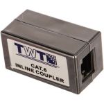 Соединитель 2-х портов RJ-45, экранированный, категории 6 TWT CP45STP6 (артикул 16102488) – фото 1