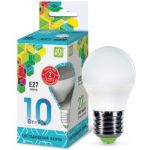 ASD Лампа сд LED-ШАР-std 10Вт 230В Е27 4000К 900Лм 4690612015484 (артикул 15918825) – фото 1