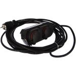 Удлинитель Alpenbox Male Schuko - Female 4, IP44 XTREM 3G1.5 10 м 0400011 (артикул 16061869) – фото 1