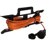 Удлинитель на рамке Gigant б/з ПВС 2х0,75 6A 10м IP 44 PE-007 (Россия) (артикул 16042851) – фото 1