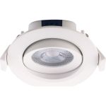Светильник Jazzway PSP-R 9044 7W White 3000K 38гр. круг, поворотный IP40 5022836 (артикул 16091902) – фото 1