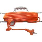 Удлинитель шнур на рамке UNIVersal УШ-6 IP-54 ПВС 2*0,75 1гн. 50м 9632020 (артикул 15909577) – фото 1
