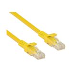 Патч-корд ExeGate UTP-RJ45-RJ45-5e-0,3M-YL, UTP, cat.5e, 0.3м, желтый 258664 (артикул 17618424) – фото 1