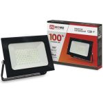 Светодиодный прожектор IN HOME СДО-7 100Вт 230В 6500К IP65 черный 4690612034652 (артикул 18508219) – фото 1