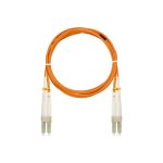 Соединительный волоконно-оптический шнур NIKOMAX оранжевый, 10м NMF-PC2M2C2-LCU-LCU-010 (артикул 15893305) – фото 1