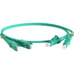 Волоконно-оптический шнур Hyperline FC-D2-503-LC/PR-SC/PR-H-5M-LSZH-AQ патч-корд MM 50/1 34485 (артикул 16522901) – фото 1