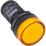 Лампа ANDELI AD16-22DS LED матрица d22мм желтый 220В AC ADL10-133 (артикул 16086930) – фото 1