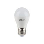 Светодиодная лампа ЭРА LED P45-5W-827-E27, шар, теплый Б0028486 (артикул 15882180) – фото 1