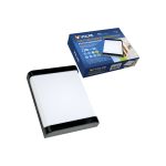 Светодиодный влагозащищенный светильник Volpe ULW-Q280 22W/4000K/S02 IP65 BLACK UL-00006711 (артикул 16082763) – фото 1