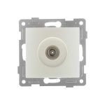 Механизм антенной розетки GUSI ELECTRIC одинарной, СУ, жемчуг С10А1-028 (артикул 17162887) – фото 1