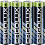Батарейка Ergolux LR03, Alkaline, SR4,1.5В 14281 (артикул 16445274) – фото 1