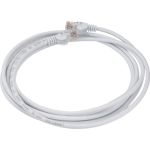 Патч-корд LANMASTER RJ45-RJ45, 4 пары, UTP, категория 5е, 3 м, белый, LSZH, LAN-PC45/U5E-3.0-WH (артикул 16104168) – фото 1