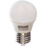 Лампа LED Globe 6W E27 3000K Gauss Elementary 53216 (артикул 15629216) – фото 1