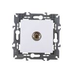 Розетка TV ЭРА 14-3101-01 одиночная, IP20, Elegance, белый Б0034290 (артикул 15904001) – фото 1