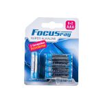 Батарейки Focusray Super ALKALINE LR03 BL8 2 627741 (артикул 17542086) – фото 1