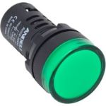 Лампа ANDELI AD16-22DS LED матрица d22мм зеленый 220В AC ADL10-138 (артикул 16086934) – фото 1