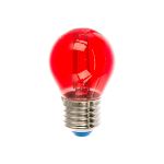Лампа Uniel LED-G45-5W/RED/E27 GLA02RD светодиодная, форма шар UL-00002986 (артикул 15931785) – фото 1