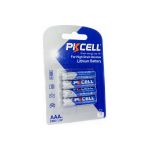 Литиевый элемент питания PKCELL тип - AAA 4 шт в блистере Li-Fe AAA-4B (артикул 19560600) – фото 1