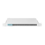 Оптический кросс NIKOMAX 19"", 1U, укомплектованный на 8 портов LC/UPC, SM 9/125 OS2, серый, полный NMF-RP08LCUS2-WS-ES-1U-GY (артикул 16044818) – фото 1