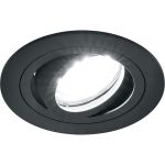 Встраиваемый потолочный светильник FERON DL2811 MR16 G5.3 черный 40528 (артикул 21230194) – фото 1