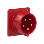 Встраиваемая вилка PCE 16А 400V 3P+N+E IP44 615-6 (артикул 16040191) – фото 1