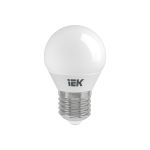 Лампа IEK LED, G45, шар, 9вт, 230В, 3000К, E27 LLE-G45-9-230-30-E27 (артикул 16459907) – фото 1