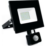 Светодиодный прожектор FERON LL-908 с датчиком 50W 6400K 230V черный IP44 198*213*55мм 29558 (артикул 16425409) – фото 1
